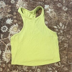 Lime Green Women's Lululemon Tank Top